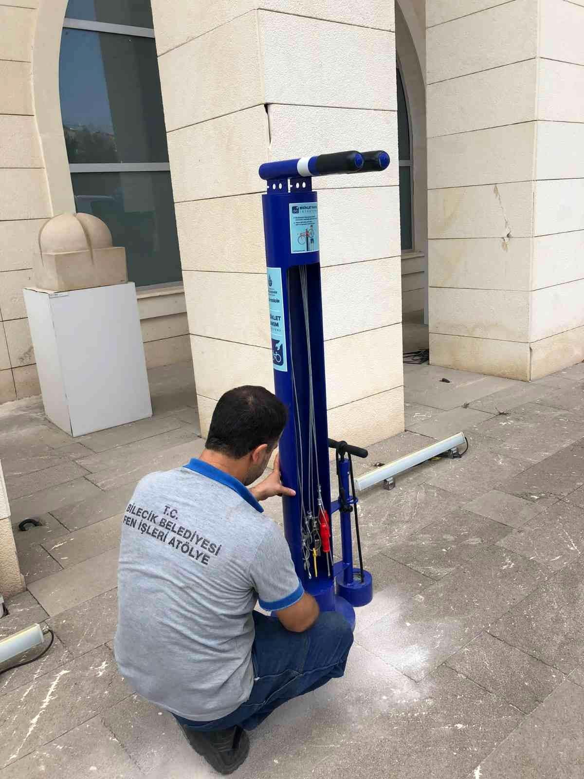 Bilecik\'te bisiklet kullanımını artırmak için güzel bir projeye imza atıldı