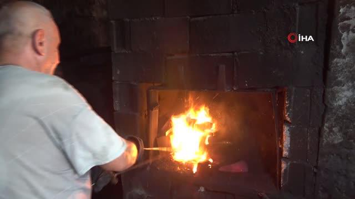 Bakırcı, demirci ve dökümcülerin zorlu mesaisi