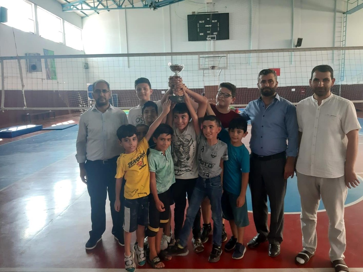 Germencik\'te Yaz Kur\'an Kursları Arası Voleybol Turnuvası düzenlendi