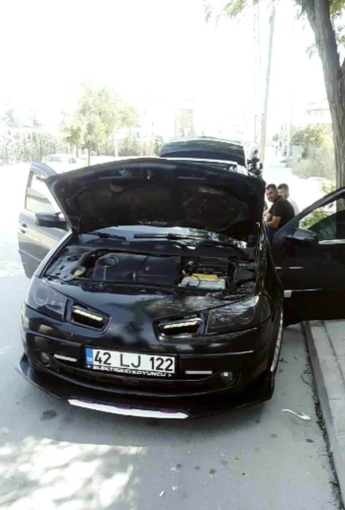 Konya\'da aracına çakar takan sürücüye ceza