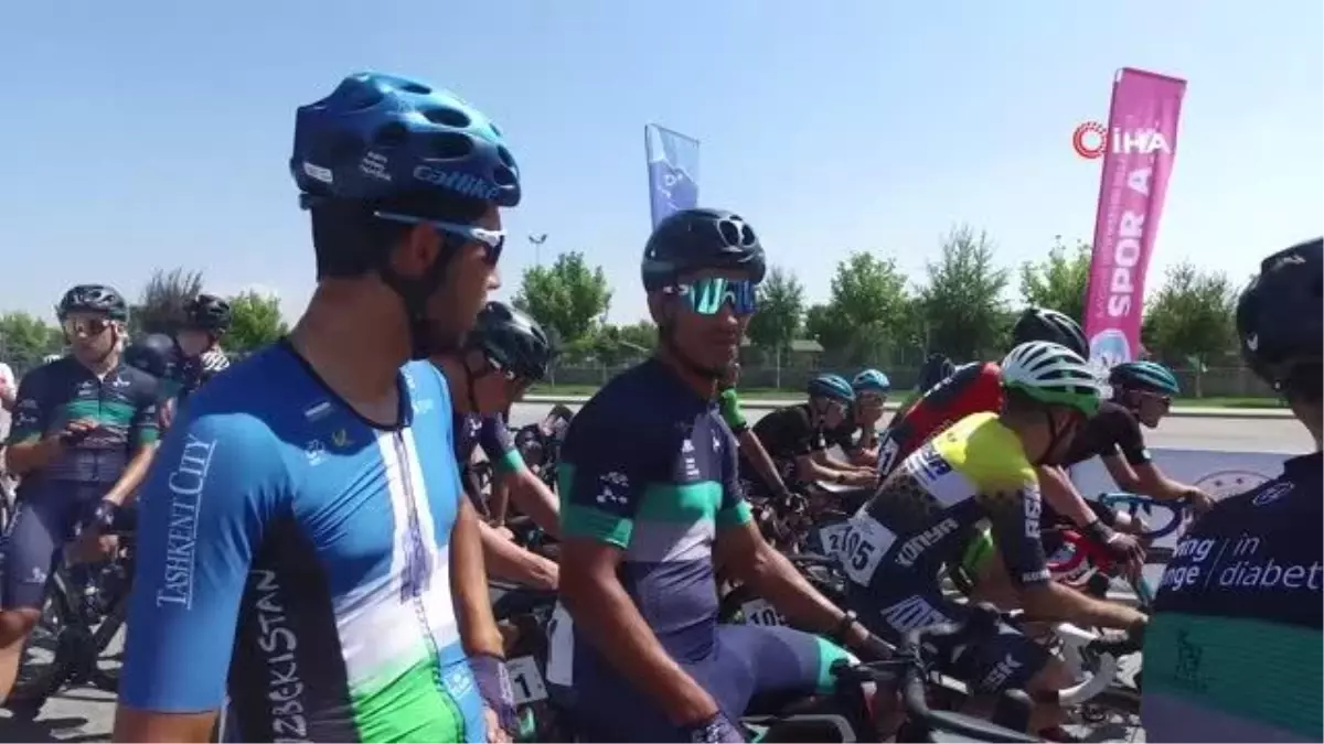 Usta bisikletçiler pedalları Develi\'den Yahyalı\'ya çevirdi