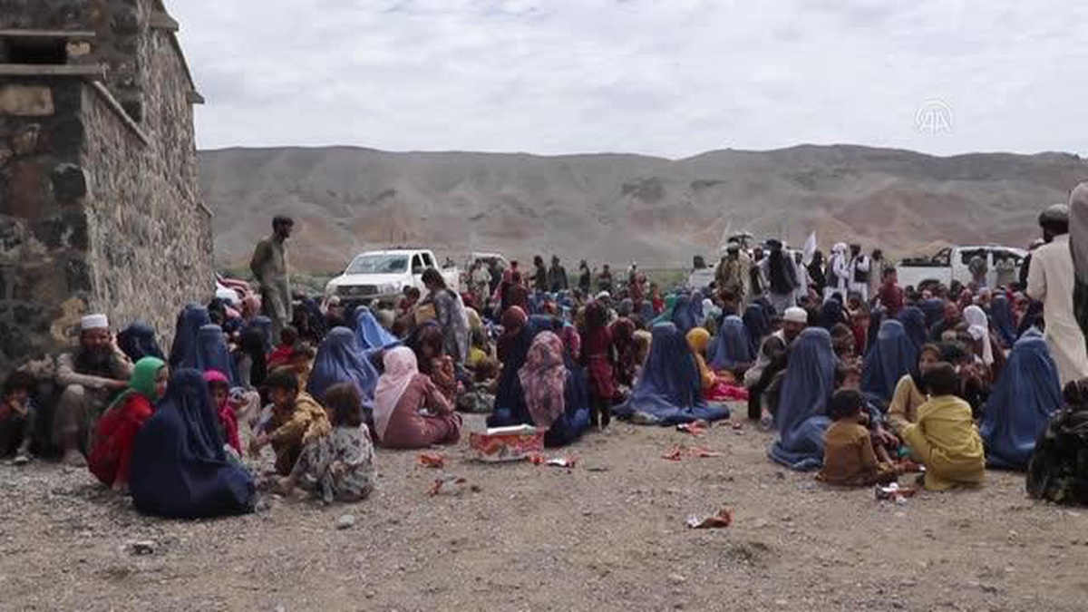 Afganistan\'ın Lovgar viyaletinde sel
