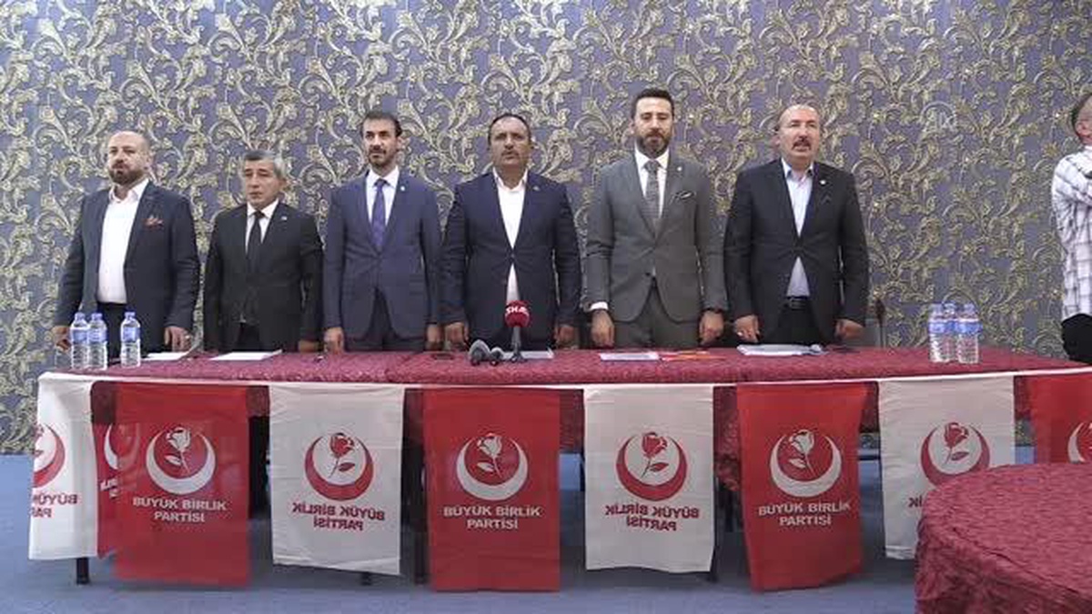BBP Genel Başkan Yardımcısı Bulut, Erzurum\'da partisinin İl Divan Toplantısı\'nda konuştu Açıklaması