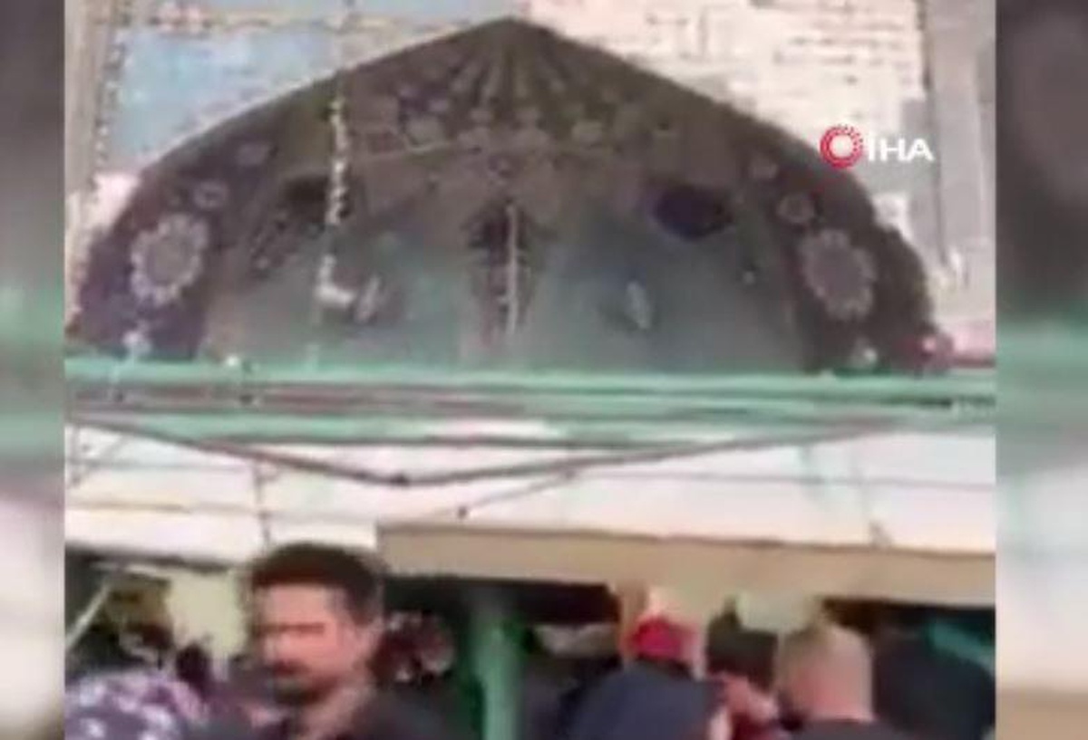 Irak\'ta çöken türbenin enkazından 4 kişinin cansız bedeni çıkarıldı