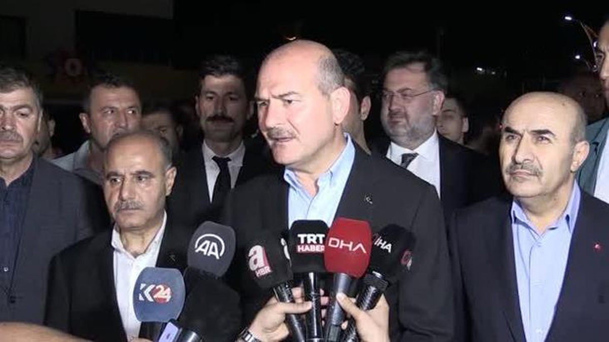 Bakan Süleyman Soylu katliam gibi kazanın yaşandığı Mardin\'e gitti: İhmal, kasıt her neyse ortaya çıkarılacaktır