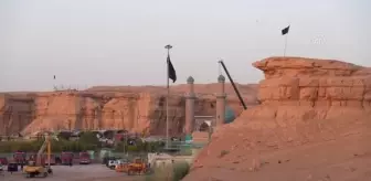 Kerbela'da Şiilerin kutsal makamında göçük