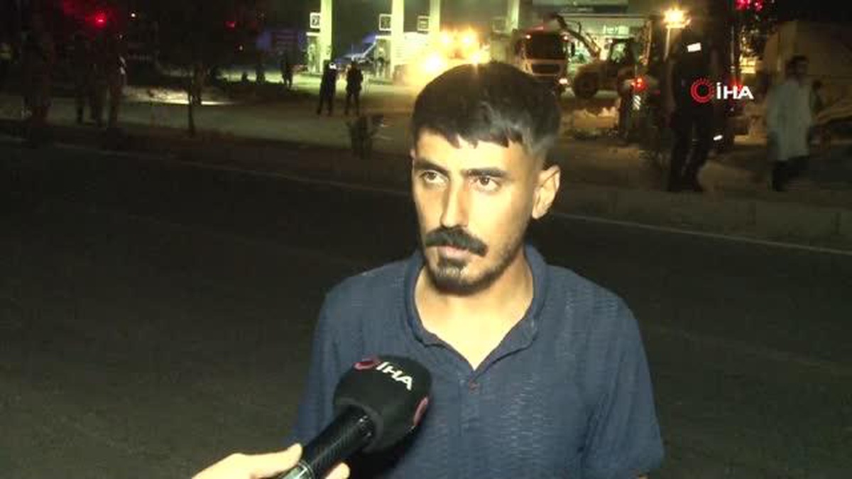Görgü tanığı, Mardin\'de katliam gibi kazayı anlattı: "Tır, itfaiye ve ambulansın arasında daldı"
