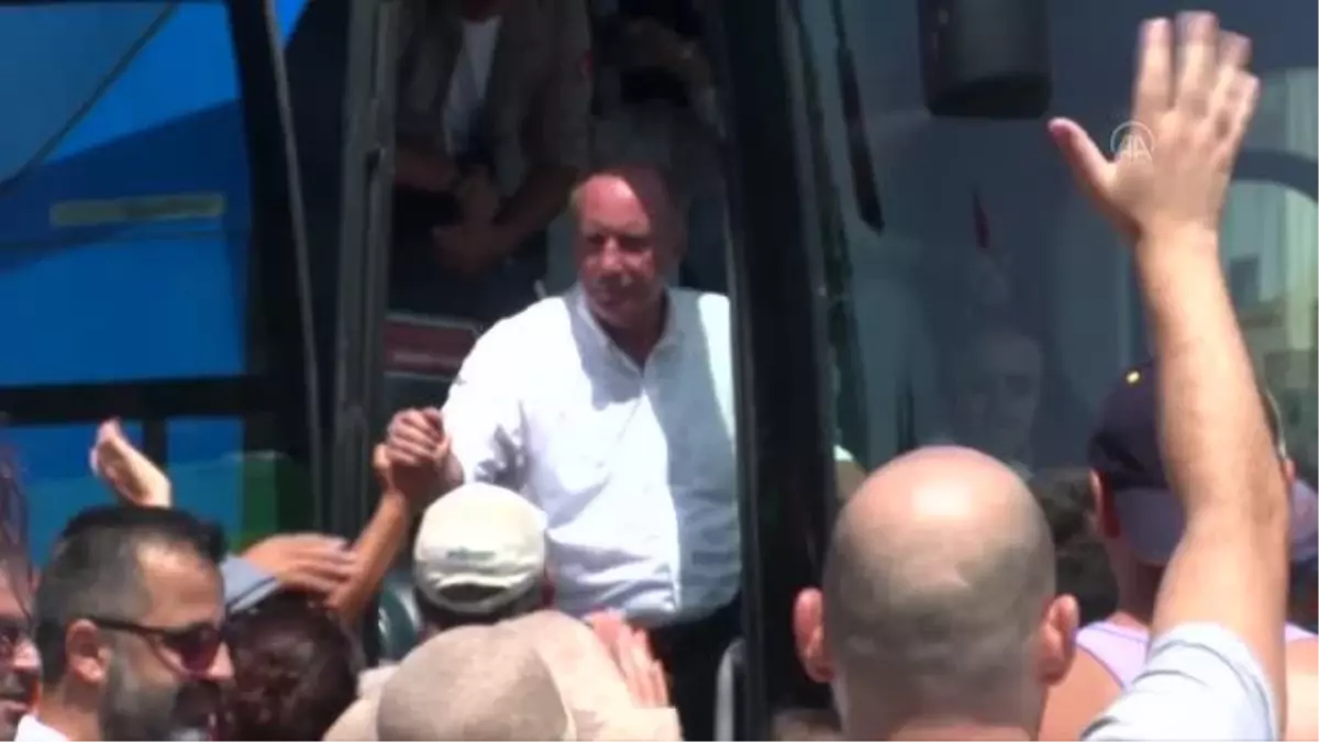 Memleket Partisi Genel Başkanı İnce, İzmir'de vatandaşlara hitap etti Açıklaması