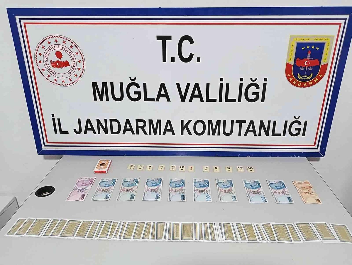 Muğla jandarmasından yasadı dışı bahis denetimi