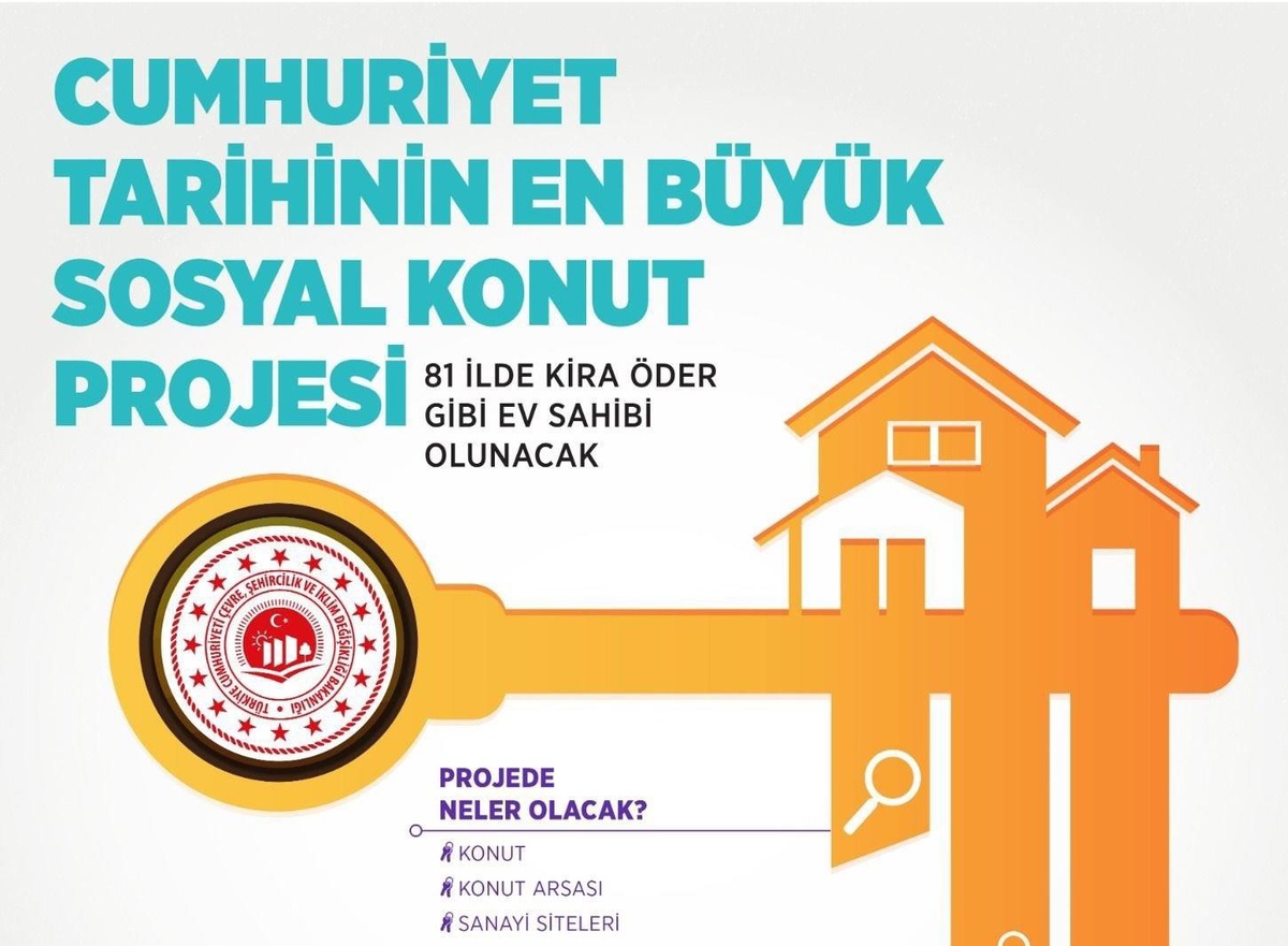 Yüzyılın sosyal konut projesinde tarih 13 Eylül