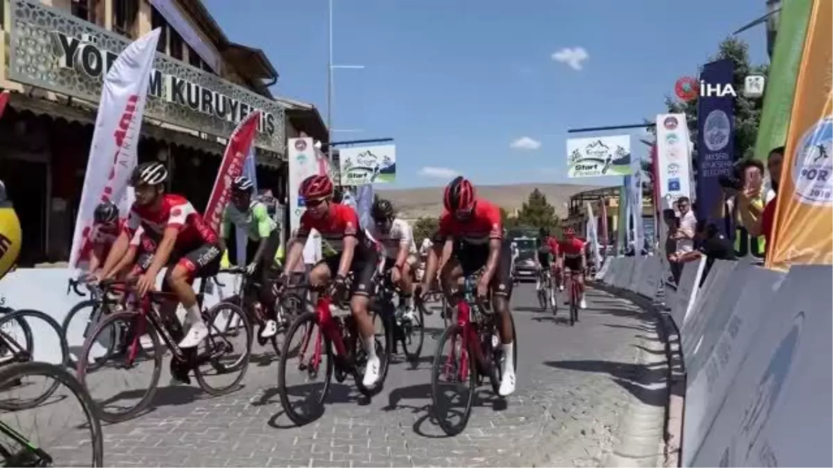 Bisikletçiler Kapadokya\'da Başladı Erciyes\'te Bitirdi