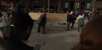 BUENOS AİRES - Arjantin'in başkenti Buenos Aires'te protesto