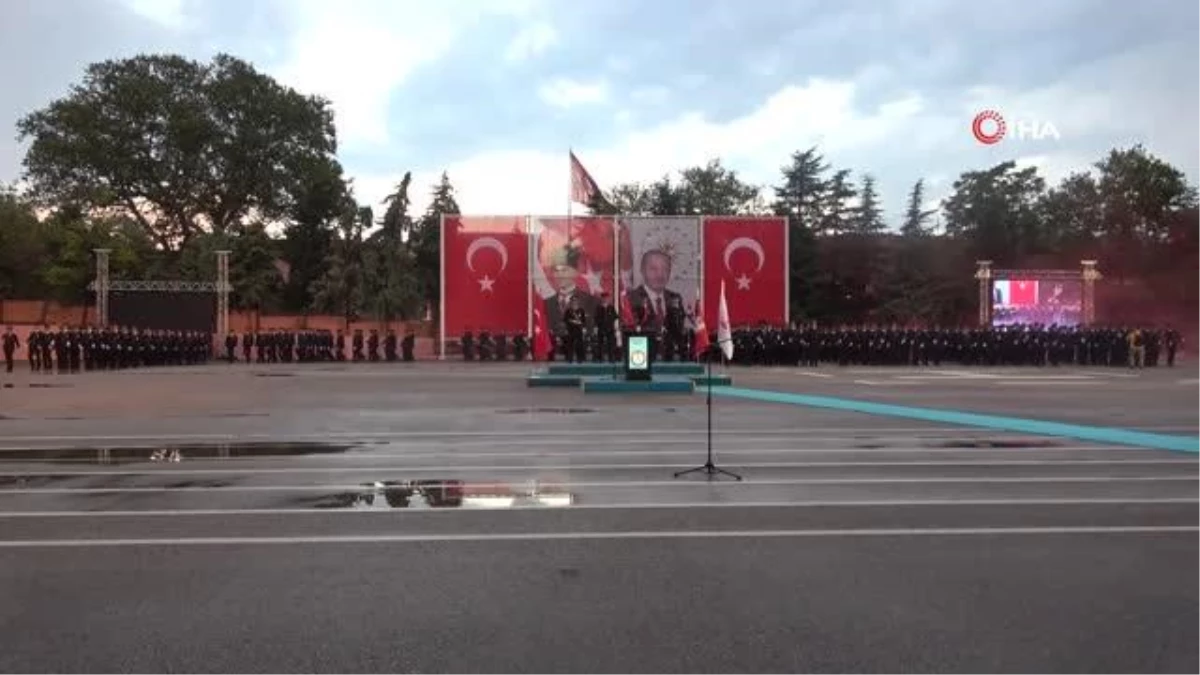 Bursa\'da Jandarma ve Sahil Güvenlik Akademisi mezuniyet töreni