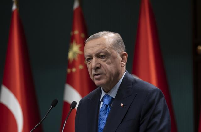 Cumhurbaşkanı Erdoğan, Kabine Toplantısı'ndan sonra açıklamalar yapıyor Cumhurbaşkanı Erdoğan, Kabine Toplantısı'ndan sonra açıklamalar yapıyor