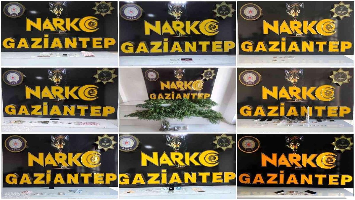 Gaziantep\'te uyuşturucu operasyonu