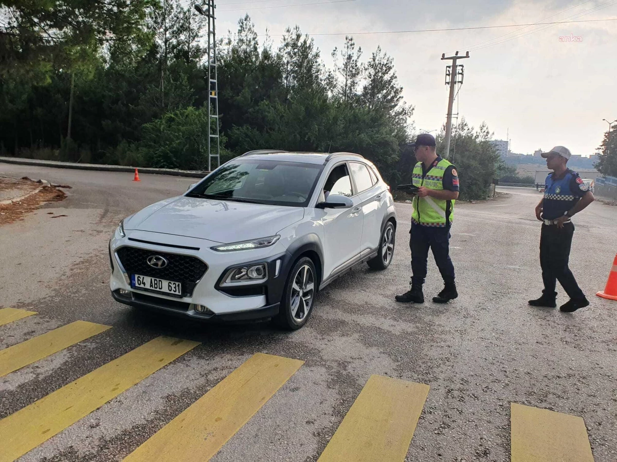 Hatay Büyükşehir Trafik Zabıtası ile Jandarma Trafik Timi Ortak Denetim Yaptı