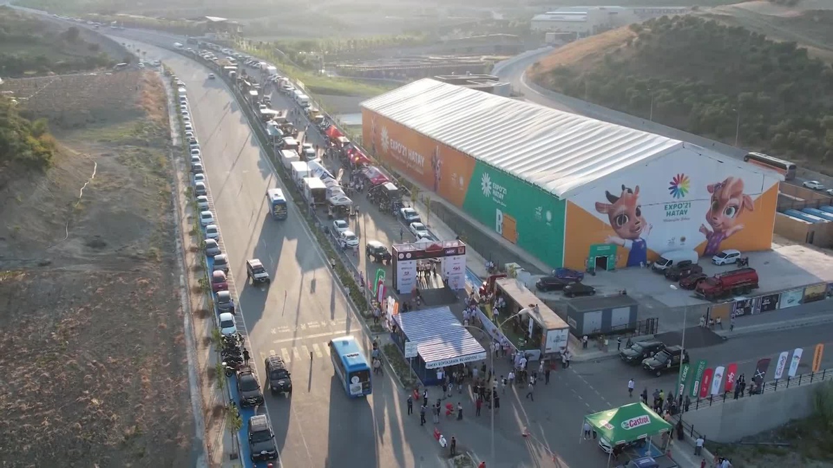 Hatay\'dan Başlayan Transanatolıa Yarışı İkinci Gününde