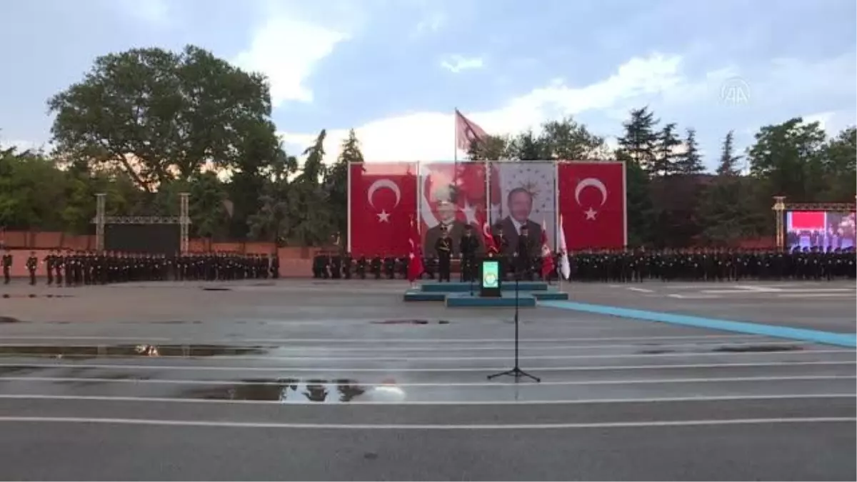 Jandarma astsubay öğrencileri için mezuniyet töreni düzenlendi