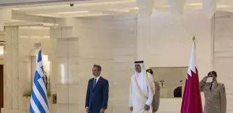 Katar Emiri ile Yunanistan Başbakanı, Doha'da ikili ilişkileri görüştü