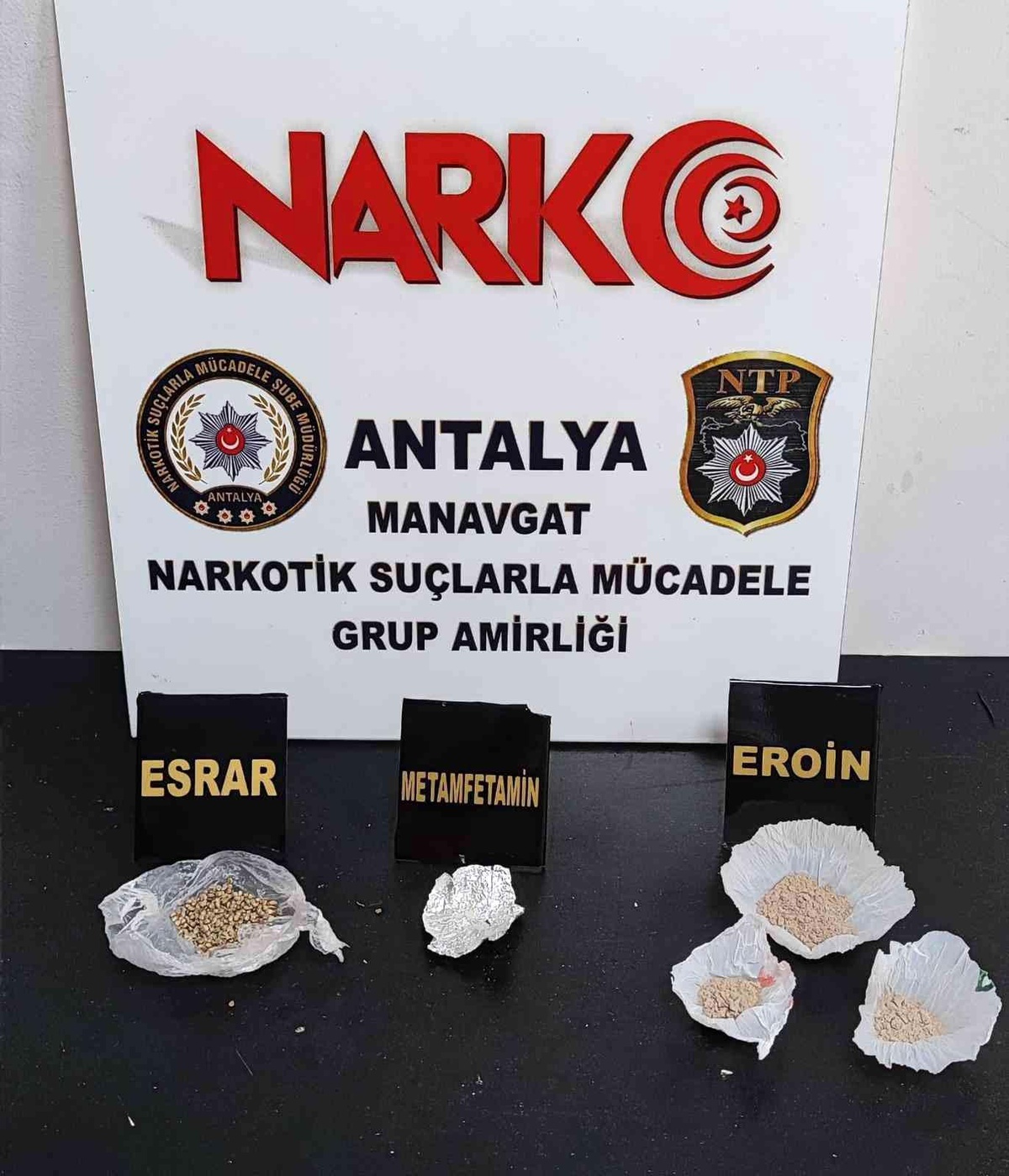 Manavgat\'ta uyuşturucu ticaretine 2 tutuklama