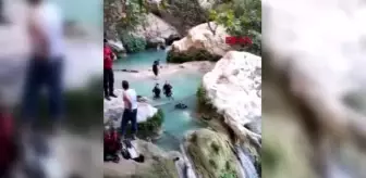 Dereye düşen çocuk öldü