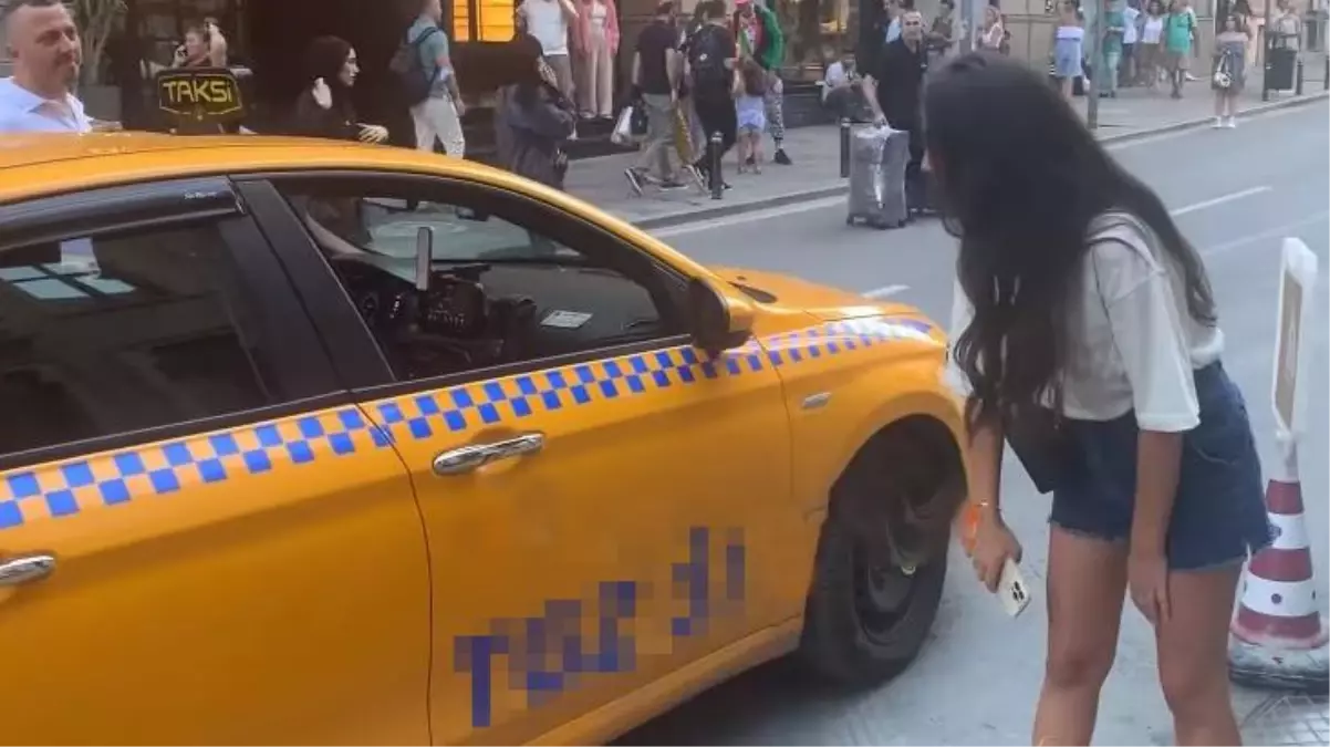 İstanbul'un taksi sorunu ünlü oyuncu Pelin Akil'i de vurdu