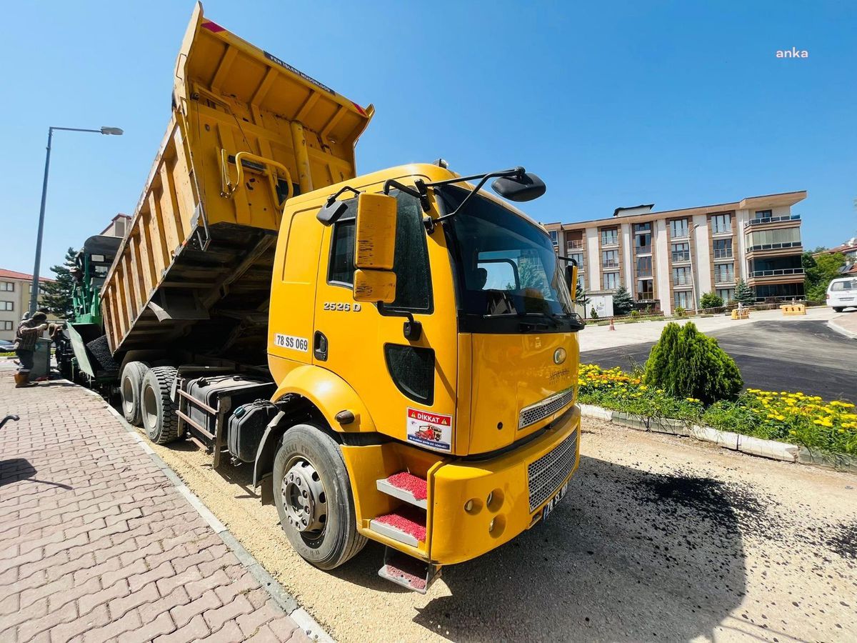 Safranbolu Belediyesinde 20 Bin Ton Asfalt Hedefi