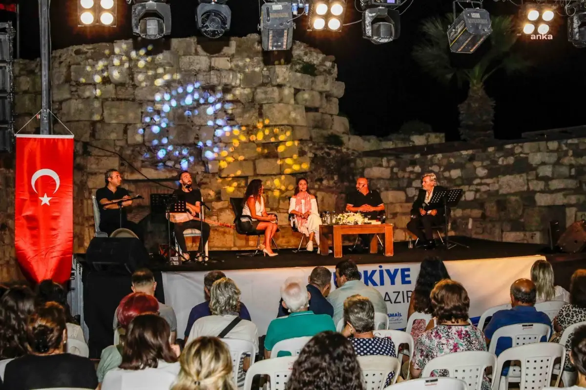 İzmir yerel haberleri... Seferihisar Kaleiçi Söyleşileri Sürüyor