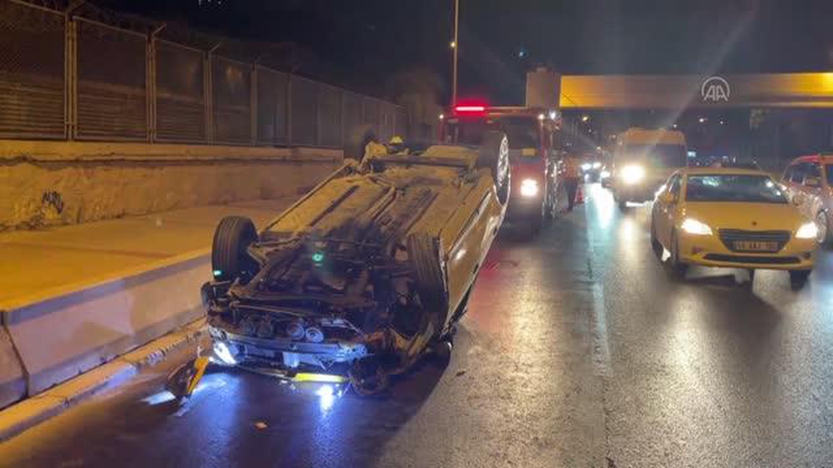 İzmir\'de trafik kazasında 1 kişi yaralandı