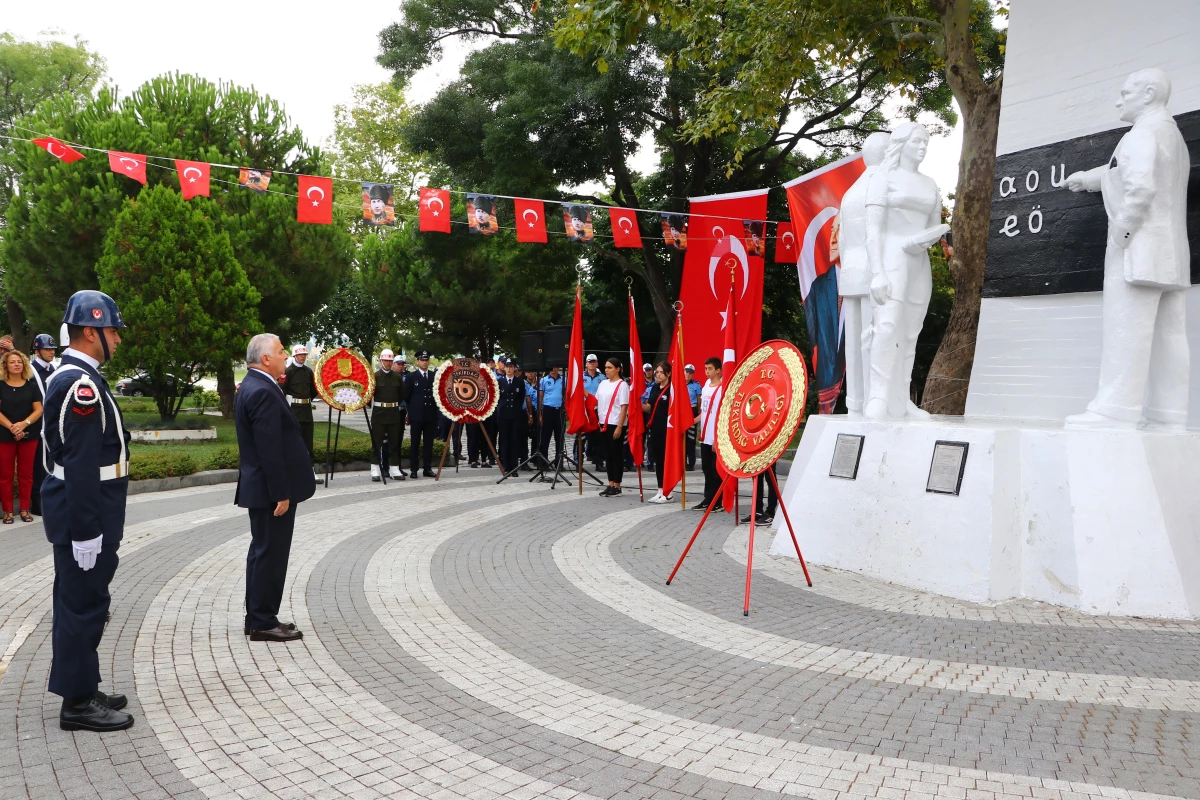 Atatürk\'ün Tekirdağ\'a gelişi ve Harf İnkılabı\'nın ilk kez uygulanışının 94. yıl dönümü törenle kutlandı