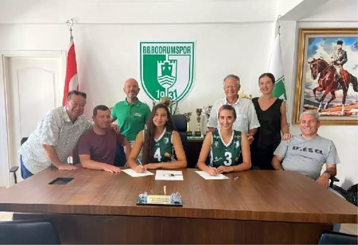 Bodrumspor voleybolda atağa kalktı