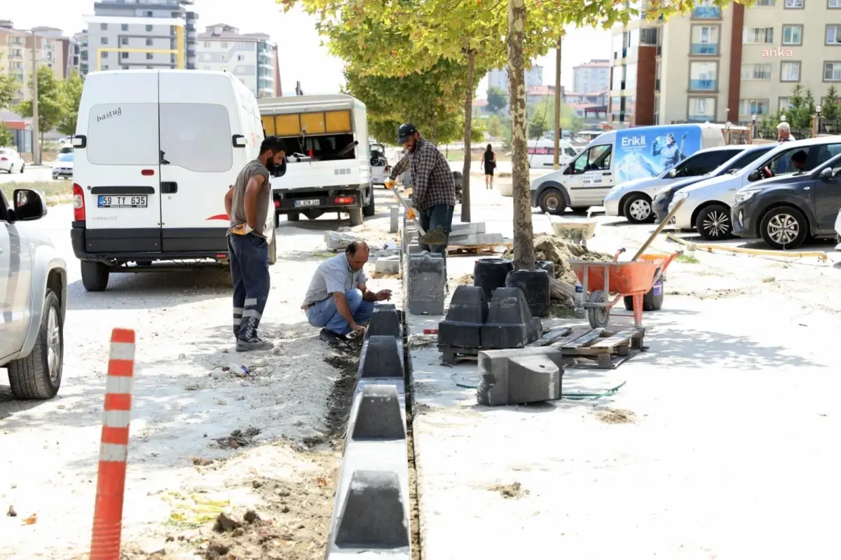 Çerkezköy Belediyesi, Düzenleme Çalışmalarına Devam Ediyor