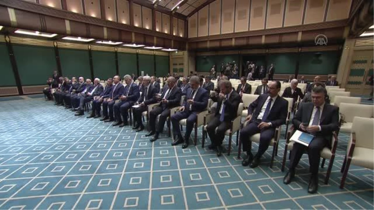 Filistin Devlet Başkanı Abbas, Cumhurbaşkanı Erdoğan\'la ortak basın toplantısında konuştu: (1)