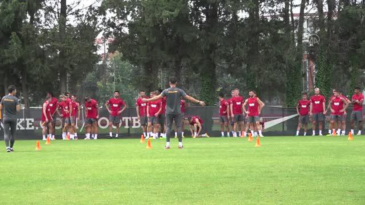 Galatasaray\'da Trabzonspor maçı hazırlıkları