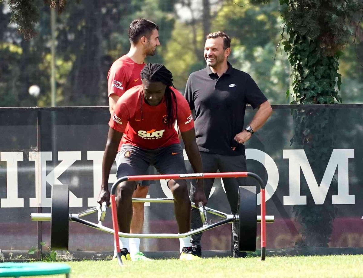 Galatasaray, Trabzonspor maçı hazırlıklarını sürdürdü