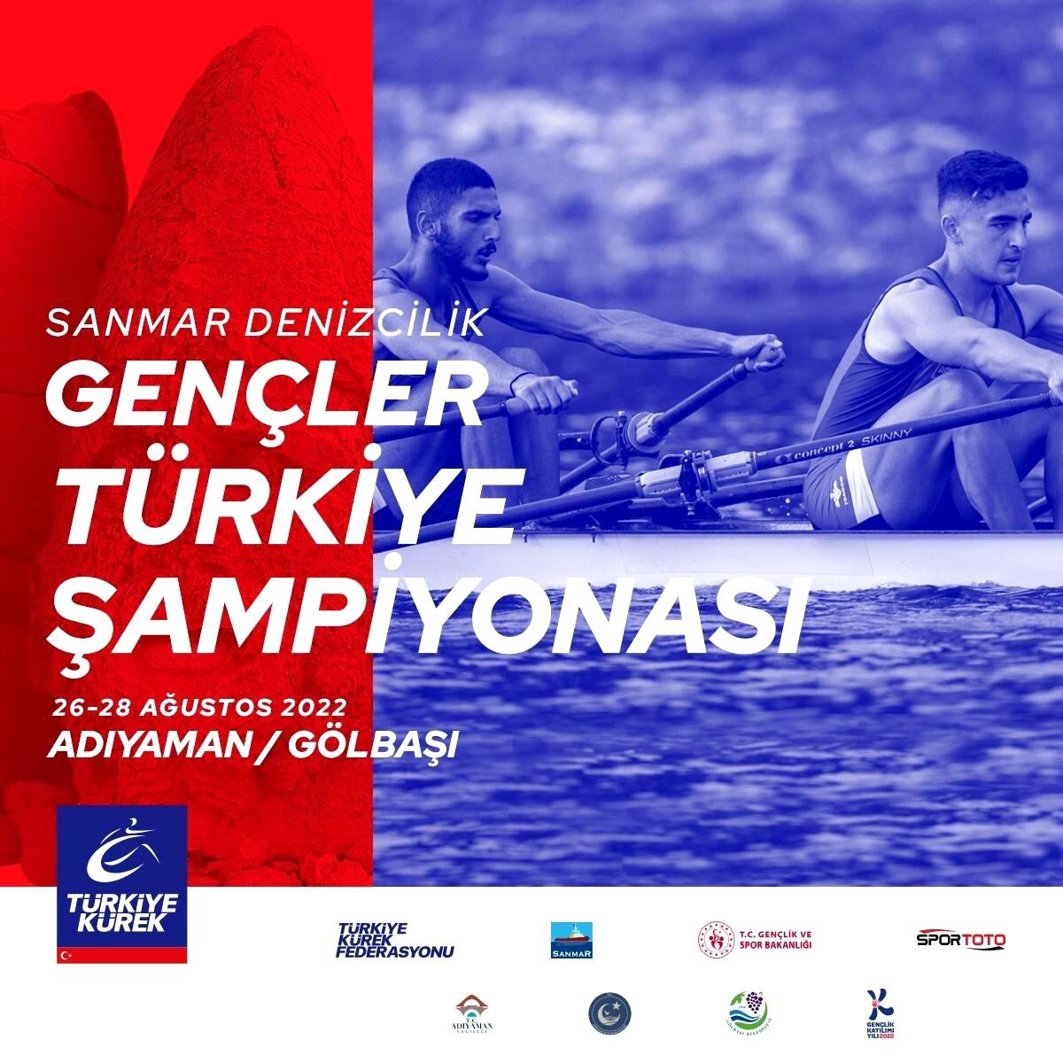 Gençler Türkiye Kürek Şampiyonası, Adıyaman\'da yapılacak