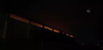 Samsun'da gıda ve kozmetik fabrikasında yangın çıktı