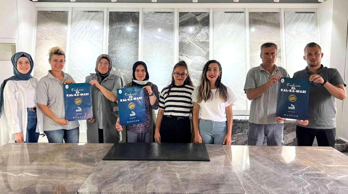 Hurok Marble çalışan kadınlarına KADES eğitimi