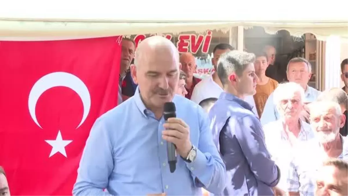 İçişleri Bakanı Soylu, Silivri\'de vatandaşlarla buluştu Açıklaması