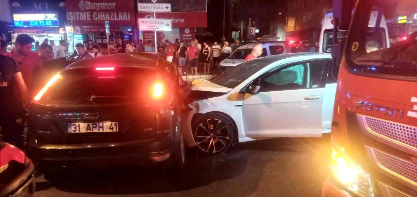 Mersin\'de trafik kazası: 1 ölü, 4 yaralı