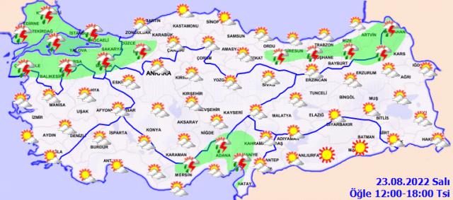 Meteoroloji'den İstanbul için 5 gün üst üste yağış uyarısı Meteoroloji'den İstanbul için 5 gün üst üste yağış uyarısı