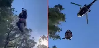 Ormanda mahsur kalan aile üç gün sonra kurtarıldı
