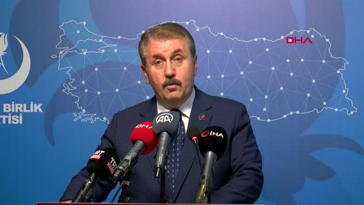 ANKARA-DESTİCİ: TÜRKİYE\'Yİ BİR SAVAŞIN PARÇASI YAPMAYA ÇALIŞANLARA İZİN VERMEYECEĞİZ