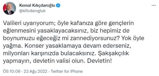 Bakan Soylu'dan Kılıçdaroğlu'na festival yanıtı: SSK (eski) Genel Müdürü, sözüm ona valileri tehdit etmiş Bakan Soylu'dan Kılıçdaroğlu'na festival yanıtı: SSK (eski) Genel Müdürü, sözüm ona valileri tehdit etmiş