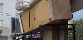 Bursa'da sürücülerin tehlikeli eşya taşımacılığı kamerada