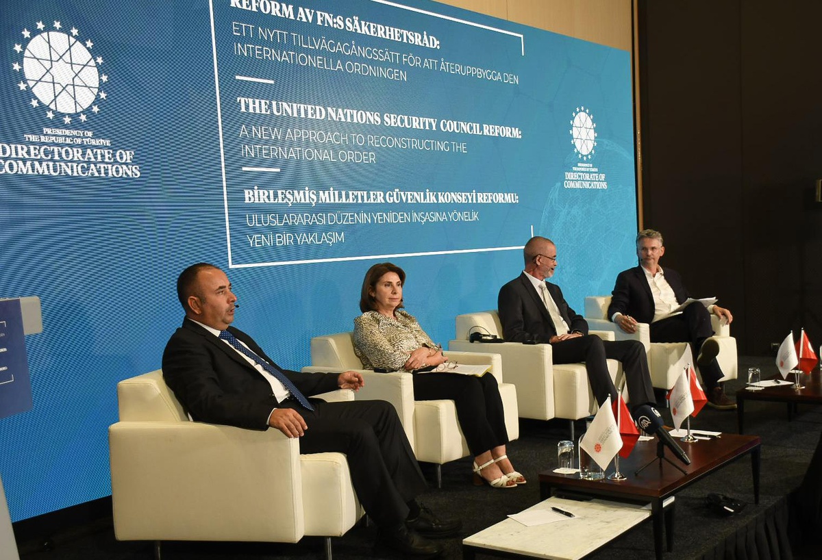 Cumhurbaşkanlığı İletişim Başkanlığından Stockholm\'de "BM Güvenlik Konseyi Reformu" paneli