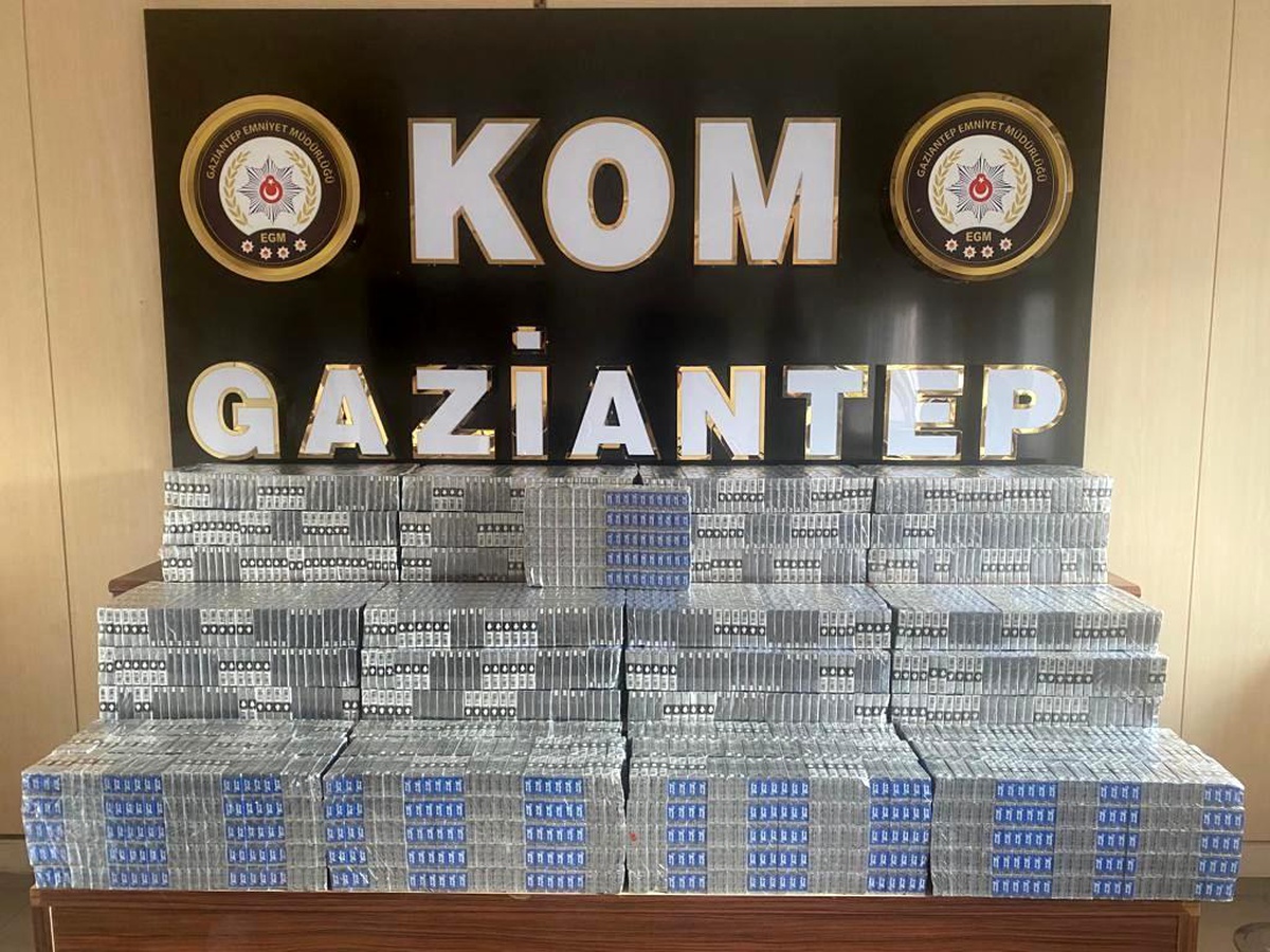 Gaziantep\'te kaçakçılık operasyonunda 2 şüpheli yakalandı