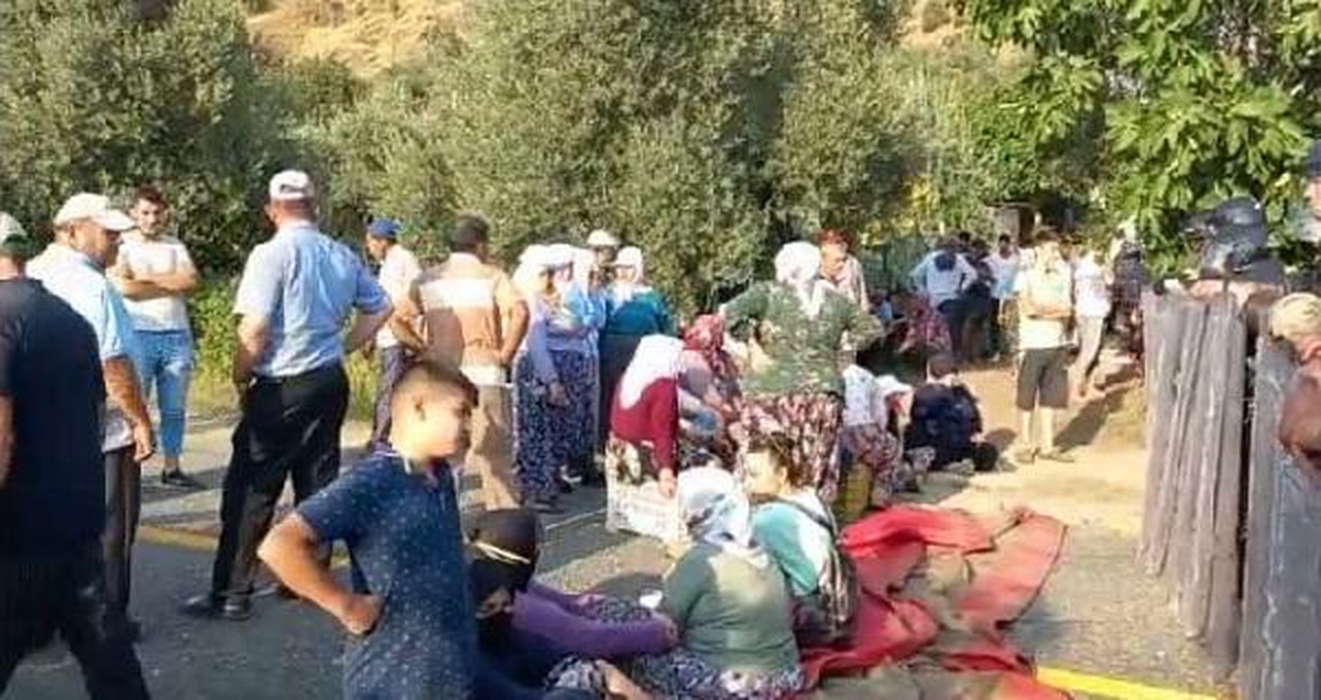 JES eylemi yapılan mahalleye giriş ve çıkışlar yasaklandı