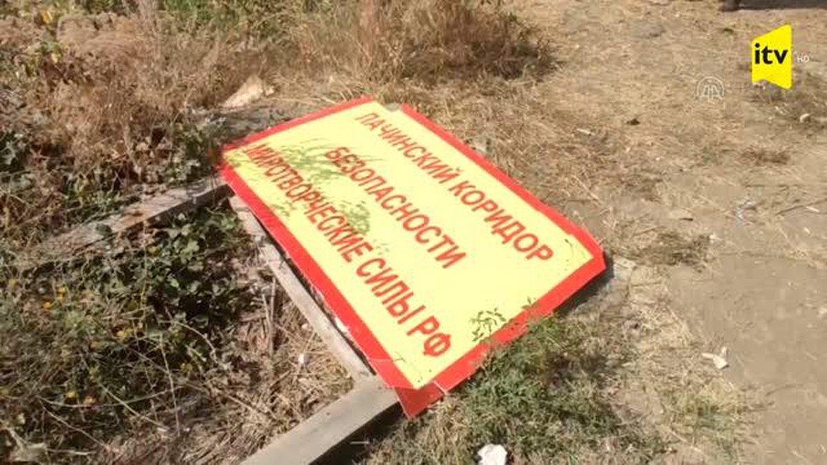 Laçın koridorundaki Rus kontrol noktaları kaldırılıyor