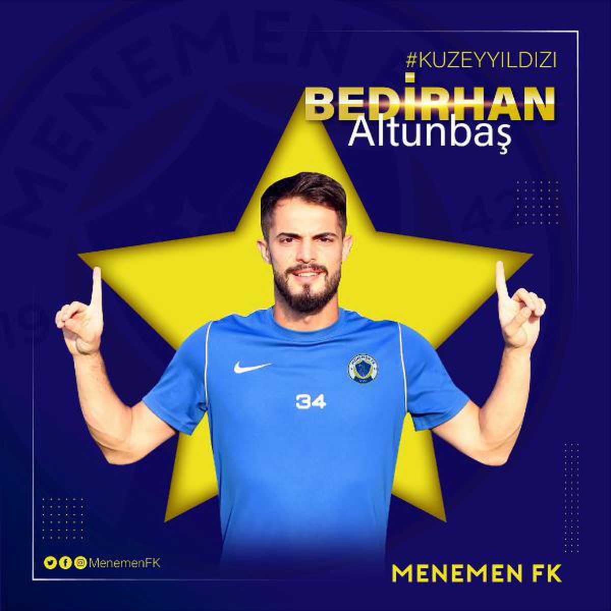 Menemen FK Bedirhan\'la imzaladı